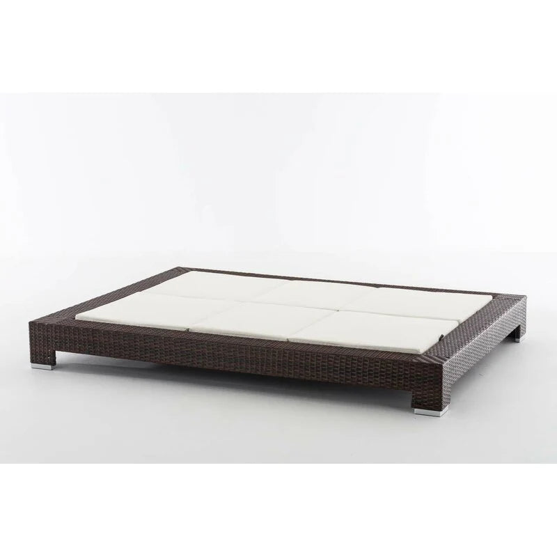 Virasat Outdoor Swimming Poolside Lounger Brown-VIRASAT FURNITURE & FURNISHING
