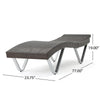 Virasat Outdoor Swimming Poolside Lounger (Brown)-VIRASAT FURNITURE & FURNISHING