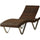 Virasat Outdoor Swimming Poolside Lounger (Brown)-VIRASAT FURNITURE & FURNISHING