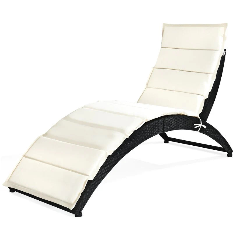 Virasat Outdoor Swimming Poolside Lounger Brown-VIRASAT FURNITURE & FURNISHING