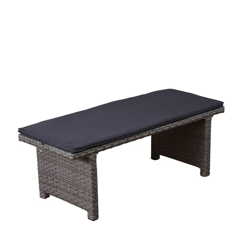 Virasat Outdoor Patio Dining Set 4 Chairs and 1 Table (Gray)-VIRASAT FURNITURE & FURNISHING