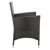 Virasat Outdoor Patio Dining Set 8 Chairs and 1 Table (Black)-VIRASAT FURNITURE & FURNISHING