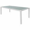 Virasat Outdoor Patio Dining Set 8 Chairs and 1 Table (White)-VIRASAT FURNITURE & FURNISHING