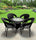 Virasat Outdoor Patio Seating Set 4 Chairs and 1 Table Set-VIRASAT FURNITURE & FURNISHING