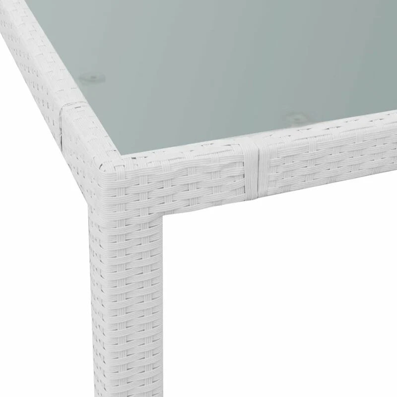 Virasat Outdoor Patio Dining Set 8 Chairs and 1 Table (White)-VIRASAT FURNITURE & FURNISHING