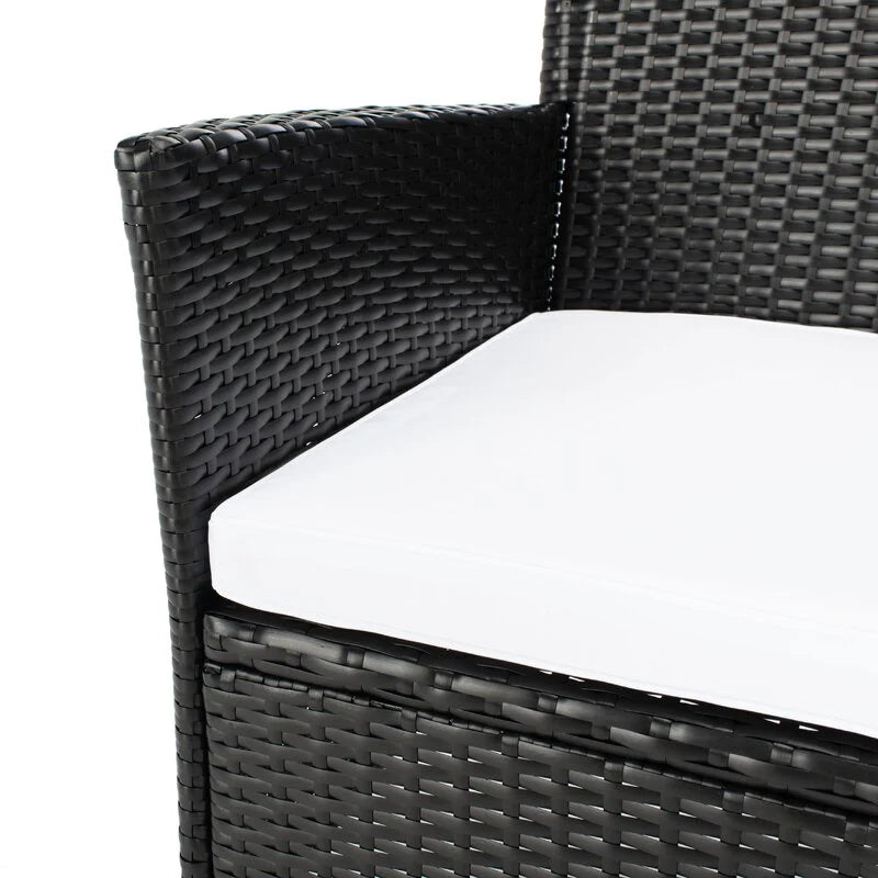 Virasat Outdoor Patio Dining Set 8 Chairs and 1 Table (Black)-VIRASAT FURNITURE & FURNISHING