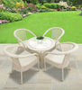 Virasat Outdoor Patio Seating Set 4 Chairs and 1 Table Set-VIRASAT FURNITURE & FURNISHING