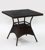 Virasat Outdoor Patio Seating Set 4 Chairs and 1 Table Set (Dark Brown)-VIRASAT FURNITURE & FURNISHING