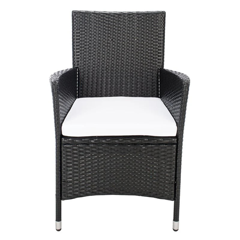 Virasat Outdoor Patio Dining Set 8 Chairs and 1 Table (Black)-VIRASAT FURNITURE & FURNISHING
