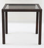 Virasat Outdoor Patio Seating Set 4 Chairs and 1 Table Set (Dark Brown)-VIRASAT FURNITURE & FURNISHING