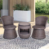 Virasat Outdoor Patio Seating Set 2 Chairs and 1 Table-VIRASAT FURNITURE & FURNISHING