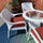 Virasat Outdoor Patio Seating Set 4 Chairs and 1 Table Set (White)-VIRASAT FURNITURE & FURNISHING