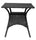Virasat Outdoor Patio Seating Set 4 Chairs and 1 Table Set (Black)-VIRASAT FURNITURE & FURNISHING