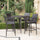 Virasat Outdoor Patio Bar Sets 4 Chairs and 1 Table (Brown)-VIRASAT FURNITURE & FURNISHING