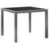 Virasat Outdoor Patio Dining Set 4 Chairs and 1 Table (Gray)-VIRASAT FURNITURE & FURNISHING
