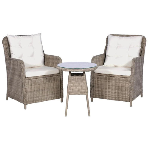 Virasat Outdoor Patio Seating Set 2 Chairs 1 Table-VIRASAT FURNITURE & FURNISHING