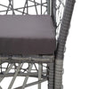 Virasat Outdoor Patio Dining Set 4 Chairs and 1 Table (Gray)-VIRASAT FURNITURE & FURNISHING