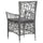 Virasat Outdoor Patio Dining Set 4 Chairs and 1 Table (Gray)-VIRASAT FURNITURE & FURNISHING