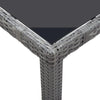 Virasat Outdoor Patio Dining Set 4 Chairs and 1 Table (Gray)-VIRASAT FURNITURE & FURNISHING