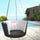 Virasat Single Seater Hanging Swing Without Stand For Balcony, Garden Swing (Black)-VIRASAT FURNITURE & FURNISHING