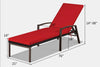 Virasat Outdoor Swimming Poolside Lounger Set of 2 Black-VIRASAT FURNITURE & FURNISHING