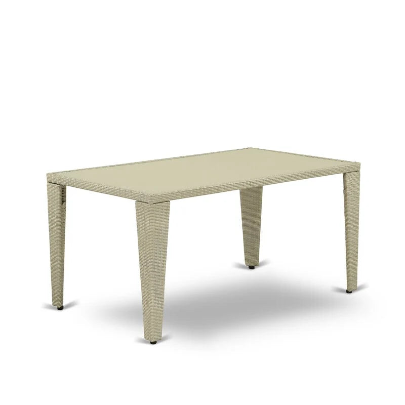 Virasat Outdoor Patio Dining Set 4 Chairs and 1 Table (Cream)-VIRASAT FURNITURE & FURNISHING