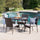 Virasat Outdoor Patio Dining Set 4 Chairs and 1 Table (Brown)-VIRASAT FURNITURE & FURNISHING