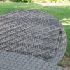 Virasat Outdoor Garden Patio Dining Set 4 Chairs and 1 Table (Gray)-VIRASAT FURNITURE & FURNISHING
