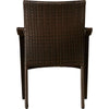 Virasat Outdoor Patio Dining Set 4 Chairs and 1 Table (Brown)-VIRASAT FURNITURE & FURNISHING