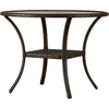 Virasat Outdoor Patio Dining Set 4 Chairs and 1 Table (Brown)-VIRASAT FURNITURE & FURNISHING