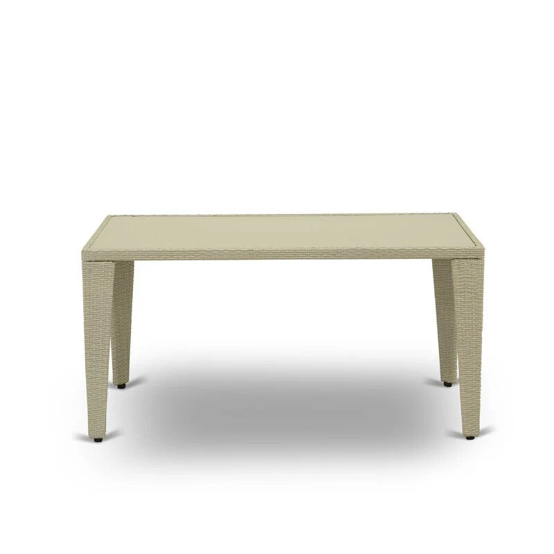 Virasat Outdoor Patio Dining Set 4 Chairs and 1 Table (Cream)-VIRASAT FURNITURE & FURNISHING