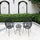 Virasat Outdoor Patio Seating Set 2 Chairs and 1 Table Set (Black)-VIRASAT FURNITURE & FURNISHING