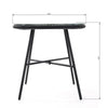 Virasat Outdoor Patio Seating Set 2 Chairs and 1 Table Set (Black)-VIRASAT FURNITURE & FURNISHING
