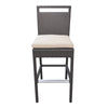 Virasat Outdoor Patio Bar Sets 4 Chairs and 1 Table (Dark Brown)-VIRASAT FURNITURE & FURNISHING