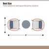 Virasat Outdoor Patio Seating Set 2 Chairs and 1 Table Set (Khaki)-VIRASAT FURNITURE & FURNISHING