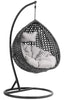 Virasat Single Seater Hanging Swing With Stand For Balcony, Garden-VIRASAT FURNITURE & FURNISHING