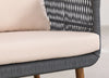 Virasat Outdoor Sofa Set 2 Seater, 2 Single seater Set Braided & Rope-VIRASAT FURNITURE & FURNISHING