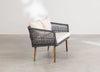 Virasat Outdoor Sofa Set 2 Seater, 2 Single seater Set Braided & Rope-VIRASAT FURNITURE & FURNISHING