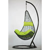 Virasat Single Seater Hanging Swing With Stand For Balcony, Garden Swing (Dark Brown)-VIRASAT FURNITURE & FURNISHING