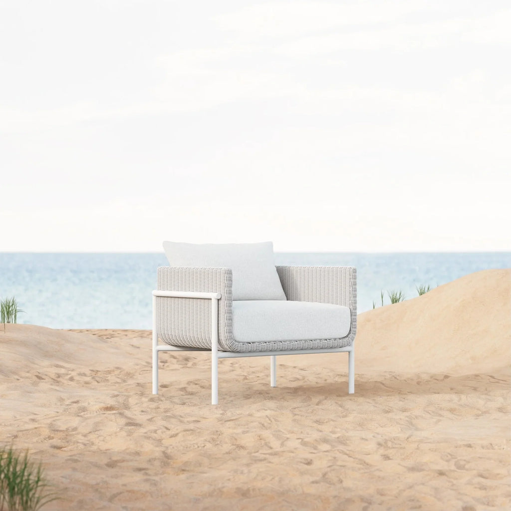 Virasat Outdoor Garden Balcony Sofa Set 2 Seater, 2 Single Seater and 1 Center Table With 1 Side Table Set (White)-VIRASAT FURNITURE & FURNISHING