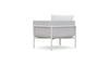 Virasat Outdoor Garden Balcony Sofa Set 2 Seater, 2 Single Seater and 1 Center Table With 1 Side Table Set (White)-VIRASAT FURNITURE & FURNISHING