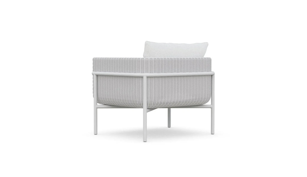Virasat Outdoor Garden Balcony Sofa Set 2 Seater, 2 Single Seater and 1 Center Table With 1 Side Table Set (White)-VIRASAT FURNITURE & FURNISHING