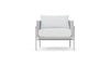 Virasat Outdoor Garden Balcony Sofa Set 2 Seater, 2 Single Seater and 1 Center Table With 1 Side Table Set (White)-VIRASAT FURNITURE & FURNISHING