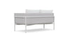Virasat Outdoor Garden Balcony Sofa Set 2 Seater, 2 Single Seater and 1 Center Table With 1 Side Table Set (White)-VIRASAT FURNITURE & FURNISHING