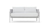 Virasat Outdoor Garden Balcony Sofa Set 2 Seater, 2 Single Seater and 1 Center Table With 1 Side Table Set (White)-VIRASAT FURNITURE & FURNISHING