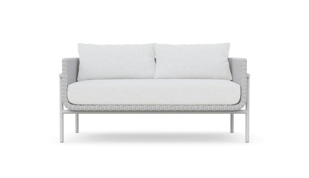 Virasat Outdoor Garden Balcony Sofa Set 2 Seater, 2 Single Seater and 1 Center Table With 1 Side Table Set (White)-VIRASAT FURNITURE & FURNISHING