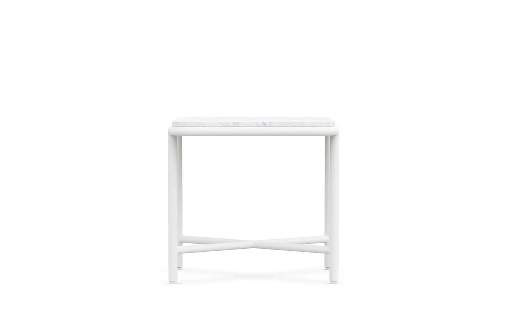 Virasat Outdoor Garden Balcony Sofa Set 2 Seater, 2 Single Seater and 1 Center Table With 1 Side Table Set (White)-VIRASAT FURNITURE & FURNISHING