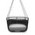 Virasat Single Seater Hanging Swing Without Stand For Balcony, Garden Swing (Black)-VIRASAT FURNITURE & FURNISHING