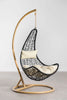 Virasat Single Seater Hanging Swing With Stand For Balcony, Garden Swing-VIRASAT FURNITURE & FURNISHING