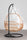 VIRASAT FURNITURE LINO SINGLE SEATER HANGING SWING WITH STAND FOR BALCONY & GARDEN